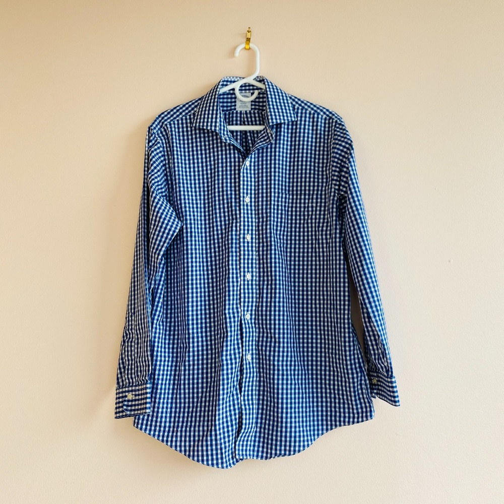 Brooks Brothers Regent Gingham Button Down Shirt